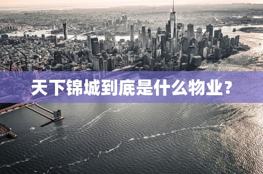 天下锦城到底是什么物业？