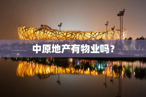 中原地产有物业吗？