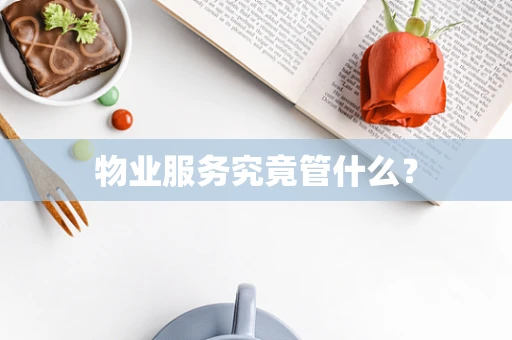 物业服务究竟管什么？