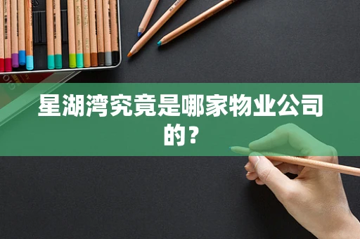 星湖湾究竟是哪家物业公司的？