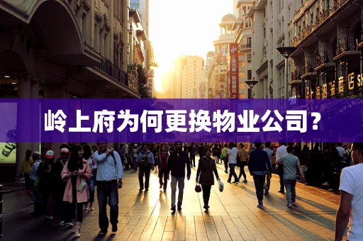 岭上府为何更换物业公司？