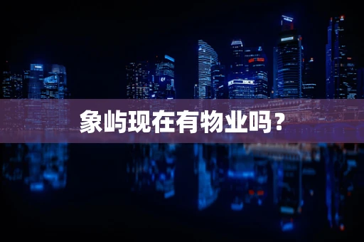 象屿现在有物业吗？