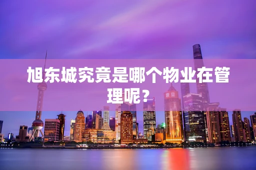 旭东城究竟是哪个物业在管理呢？