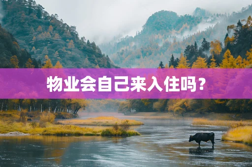 物业会自己来入住吗？