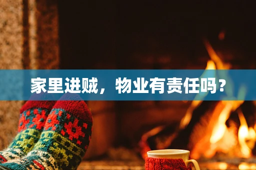家里进贼，物业有责任吗？