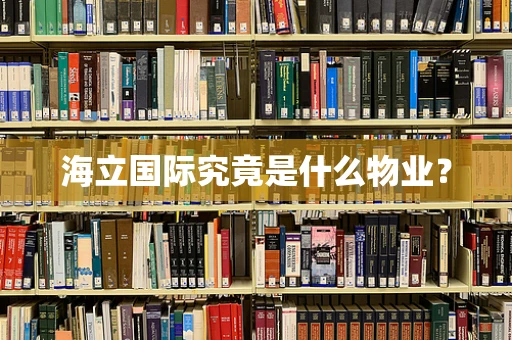 海立国际究竟是什么物业？