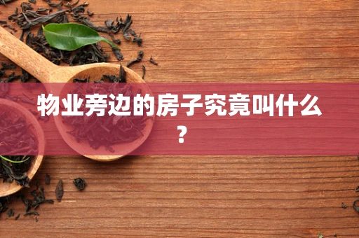 物业旁边的房子究竟叫什么？