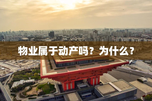 物业属于动产吗？为什么？