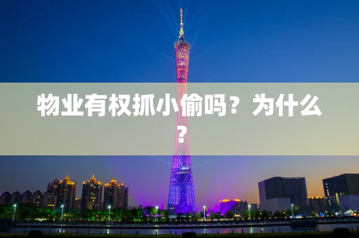 物业有权抓小偷吗？为什么？