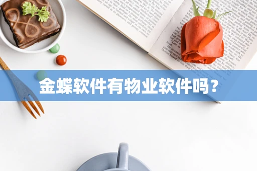 金蝶软件有物业软件吗？