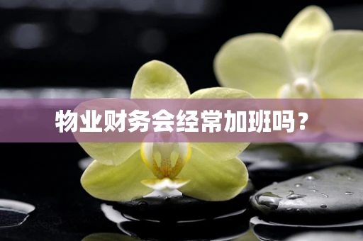 物业财务会经常加班吗？
