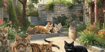 物业管理流浪猫吗？